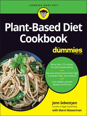 cover image of Plant-Based Diet Cookbook For Dummies